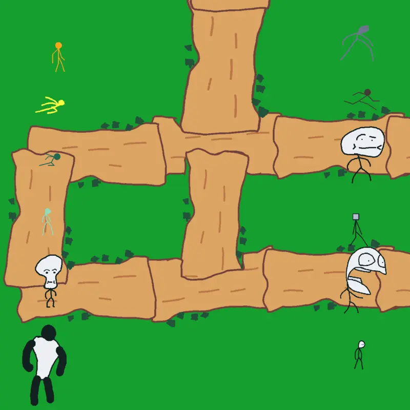 Stickman war! by @mrjasperfunny