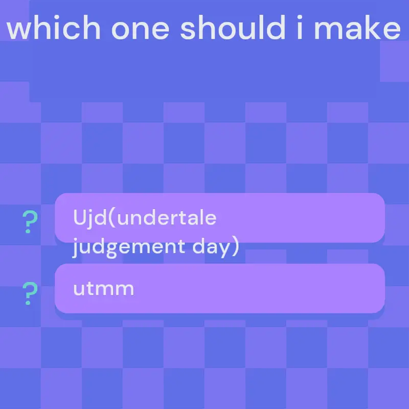 yes choose utmm or ujd by @grinder9990