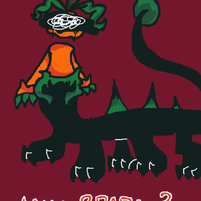 Twisted Gourdy Fanart by @D1N0SN0R3SH3LLYL0V3R