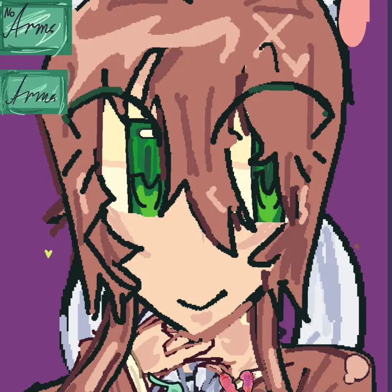 Just monika. by @0ne4fy_mentioned-11