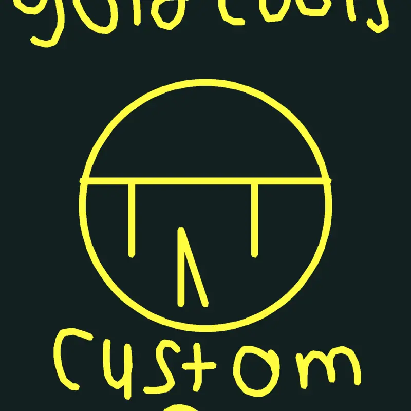 Gold cool’s custom run by @coolkid232
