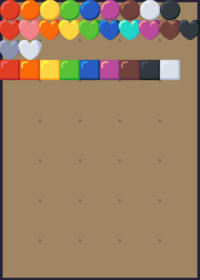 Square, heart, and circle colors emojis |...
