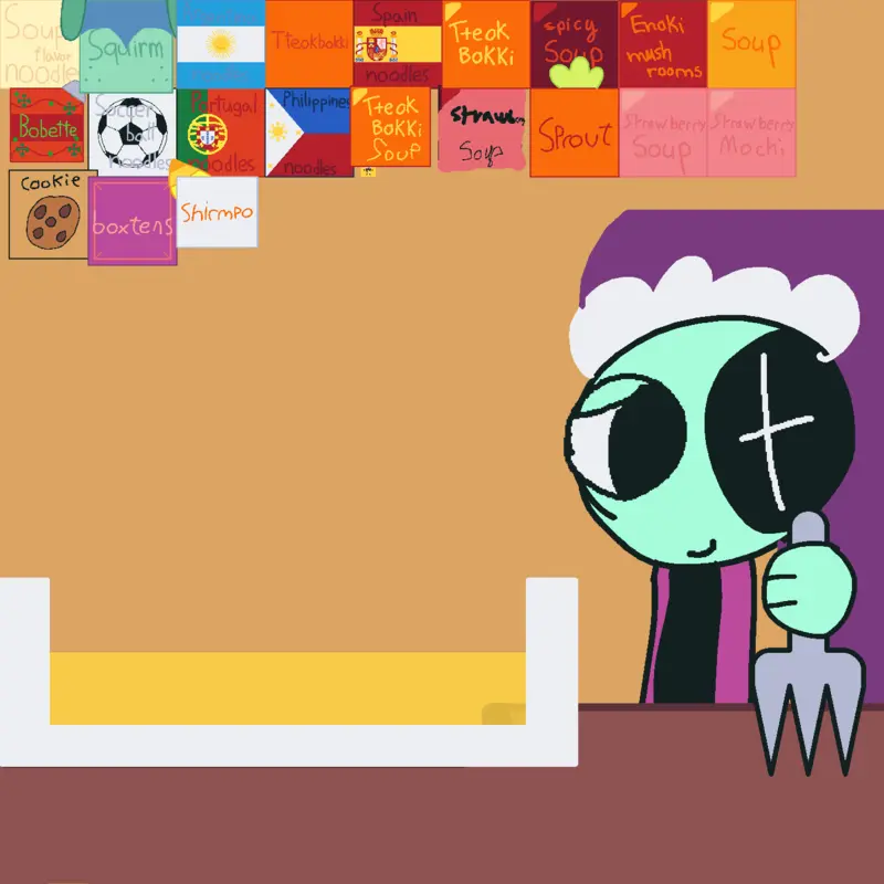 Astro eats noodles!! by @Your_Local_Elliot