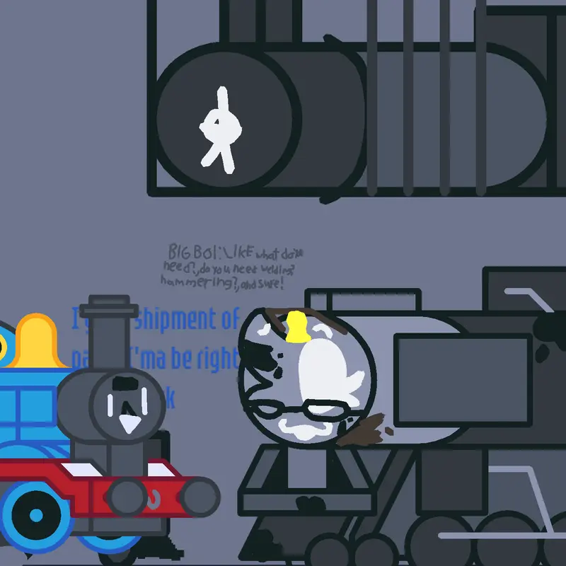 I'ma brb (I'm bringing in parts) by @percy_ze_smol_emgine