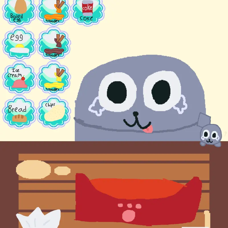Pebble mukbang by @eyah12