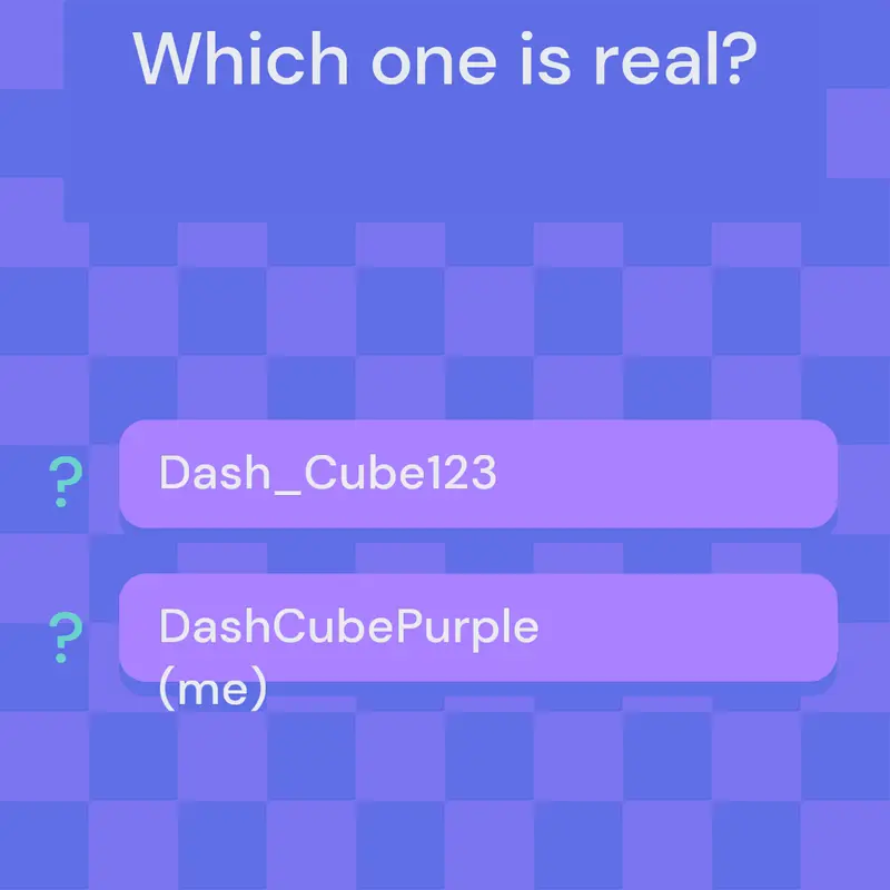 Game by @dashCubePurple