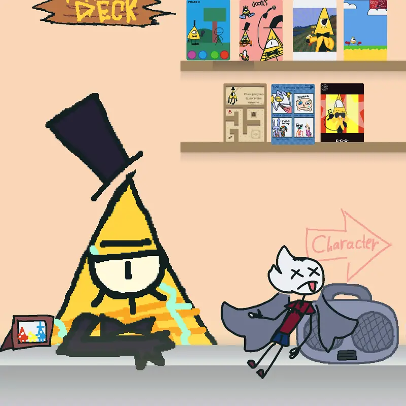 New main deck by @Bill_Cipher_gravityfalls