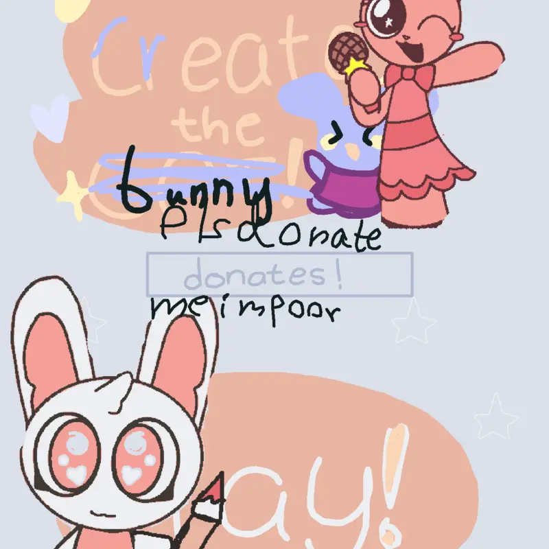 Create the bunny by @YourBelovedLinni