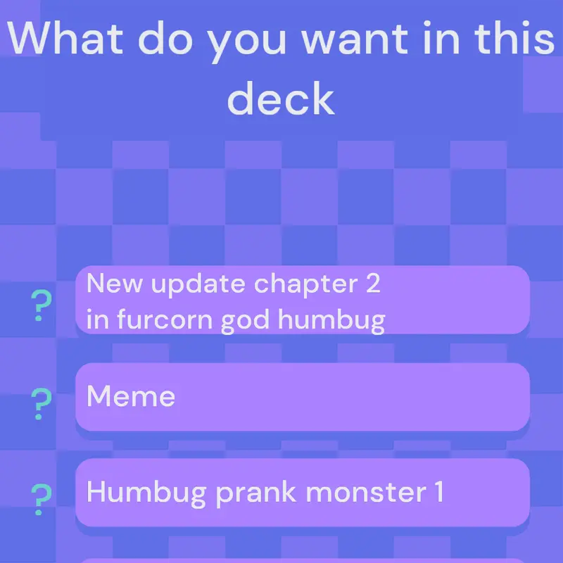 Game by @humbug_2025