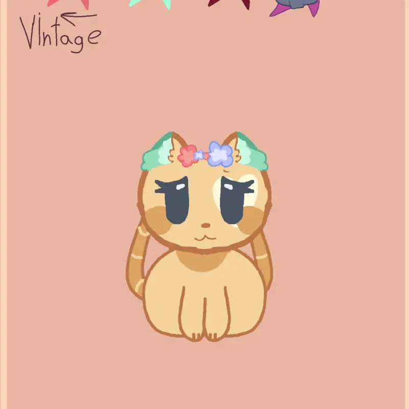Mina (cat) Ragdoll! (Bassie's sister) by @Ainhu
