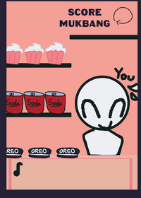 You doing mukbang!