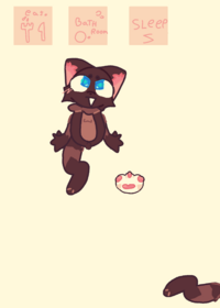 ★take care of choco kitty!!!