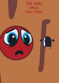 Red teddy Temple chase