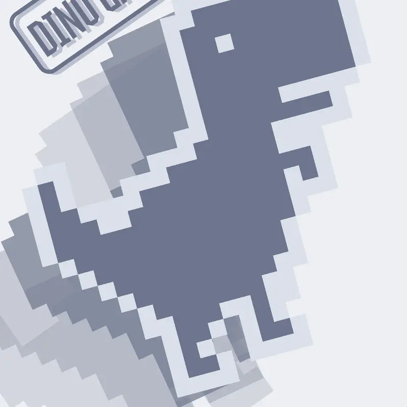 Dino game by @Oppixel07