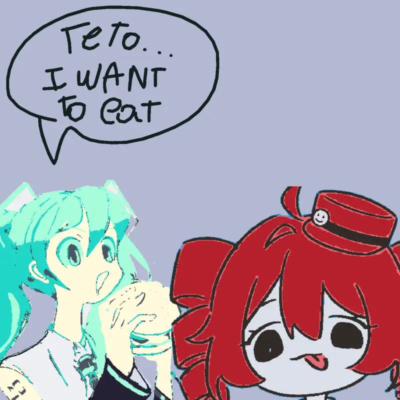 Idiot miku meme by @Mariko_