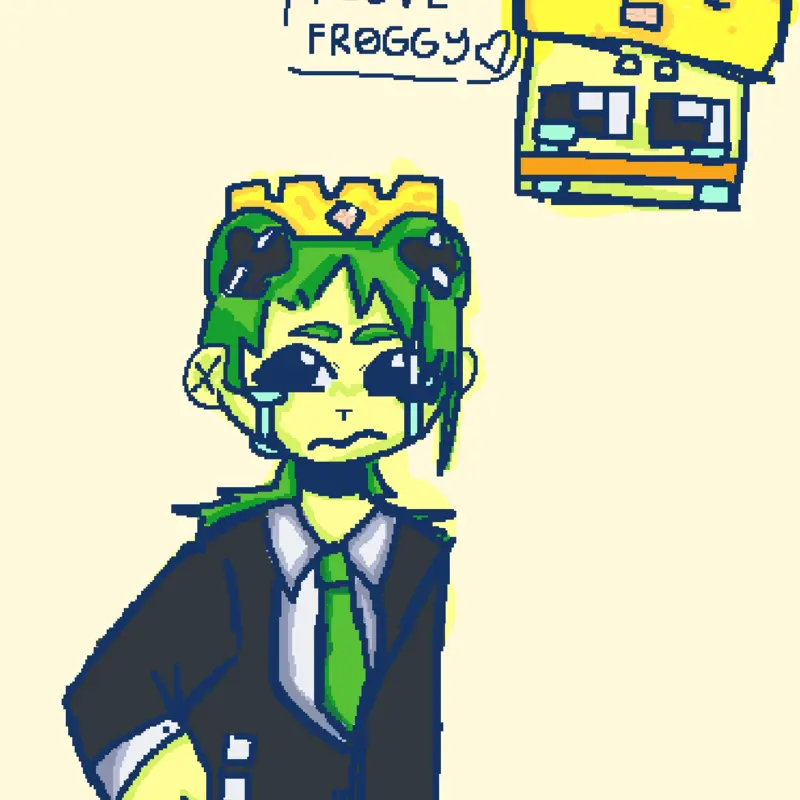 Frogggydude. by @Ana_mia
