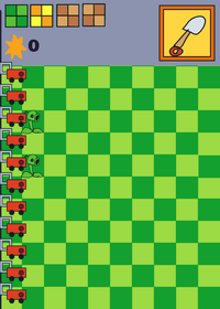 Juego de pvz en proceso