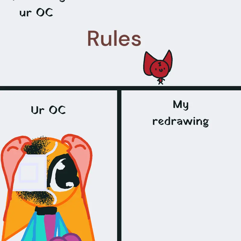 Redrawing your Oc by @Gigi_and_Experiment1004