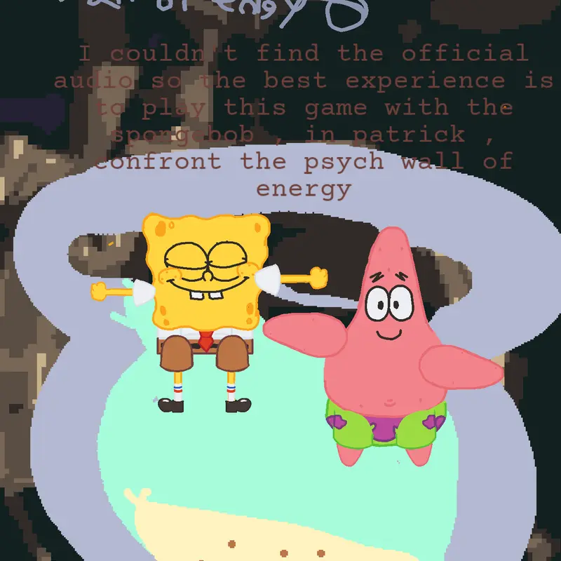Spongebob and Patrick VS the psychicwall by @KurtPhillip