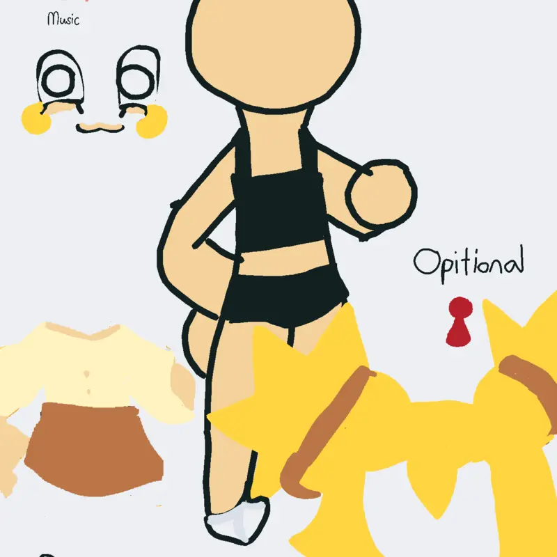 Dress up eggpie! (Work version) by @Pokidot