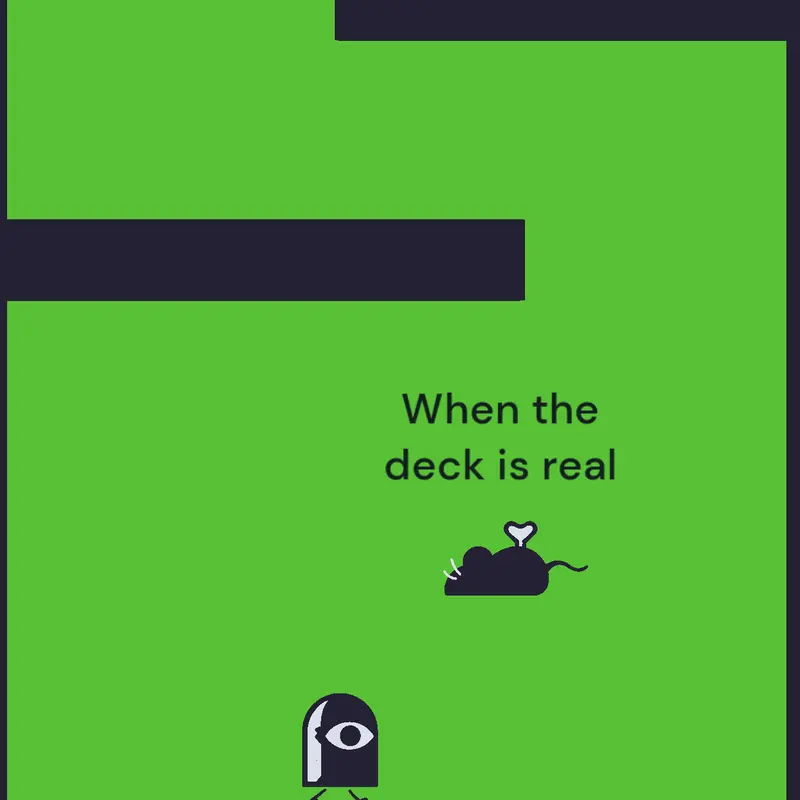 When the deck is real by @Shadow_Gravez