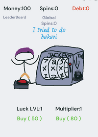 Hakari's luck