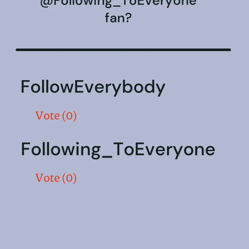 Game by @FollowEverybody