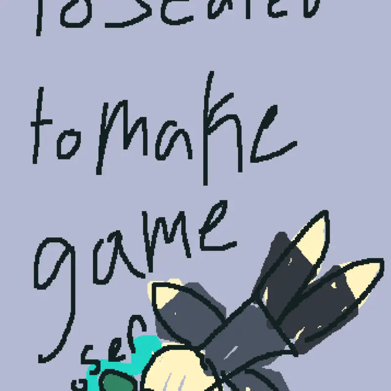 Game struggle by @Lazy_drawer