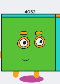 Numberblocks 4052 How cool