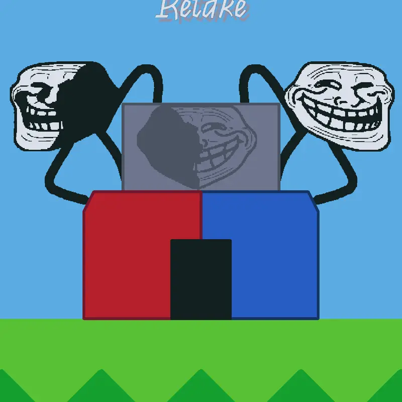Trollface vs Trollge by @TheHazmat