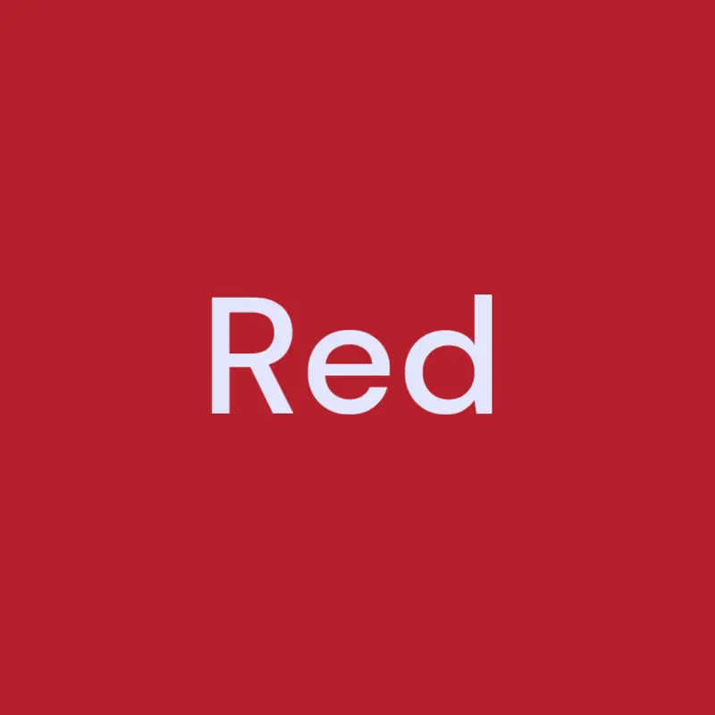Red by @BlakeDoesStuff