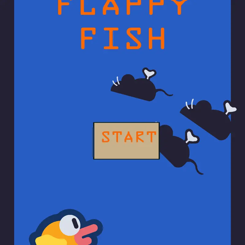 Flappy fish in 30 in 1 by @king_stuff