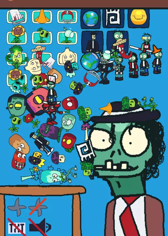 Pvz feed the zombie by @el_chicharito_pro