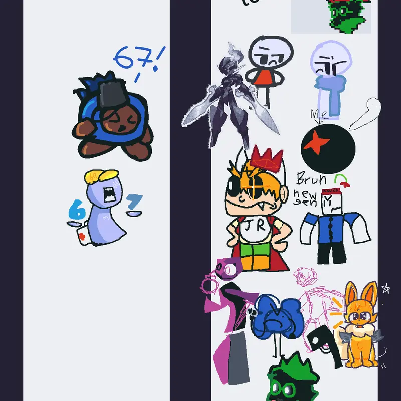 D by @ginjirotchi