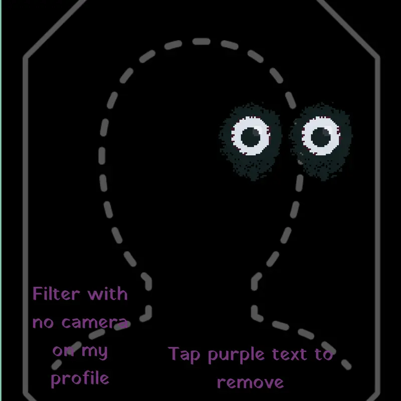 Creepy face filter by @jamthegreat