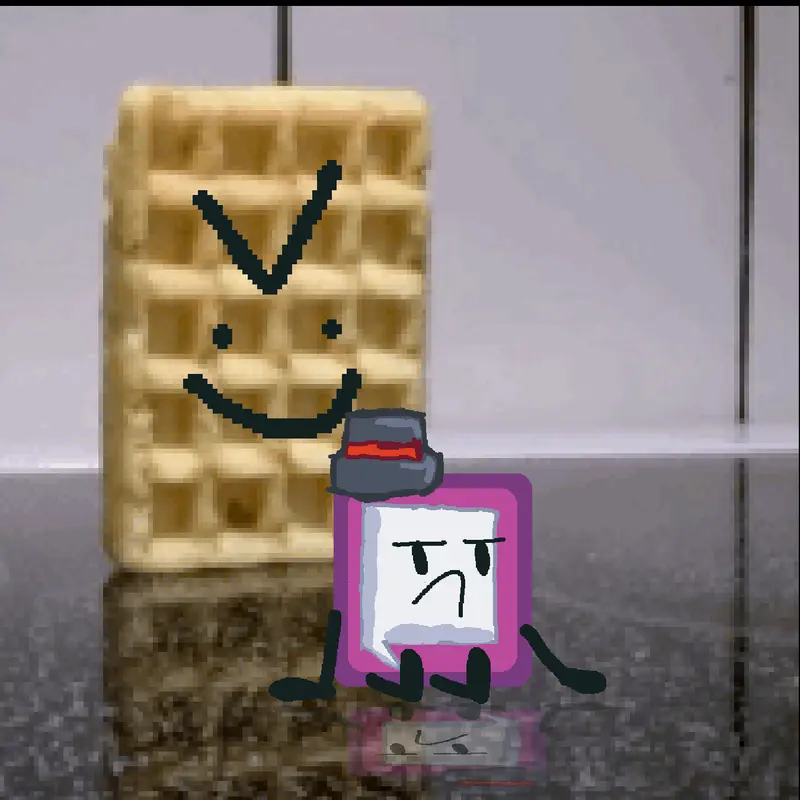A waffle by @twinkie_YT
