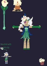 white lily pose maker