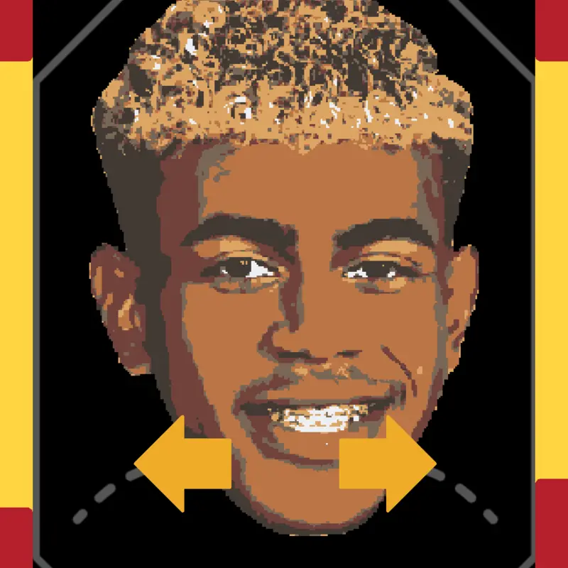 Lamine Yamal face tracking kit by @Islam_10
