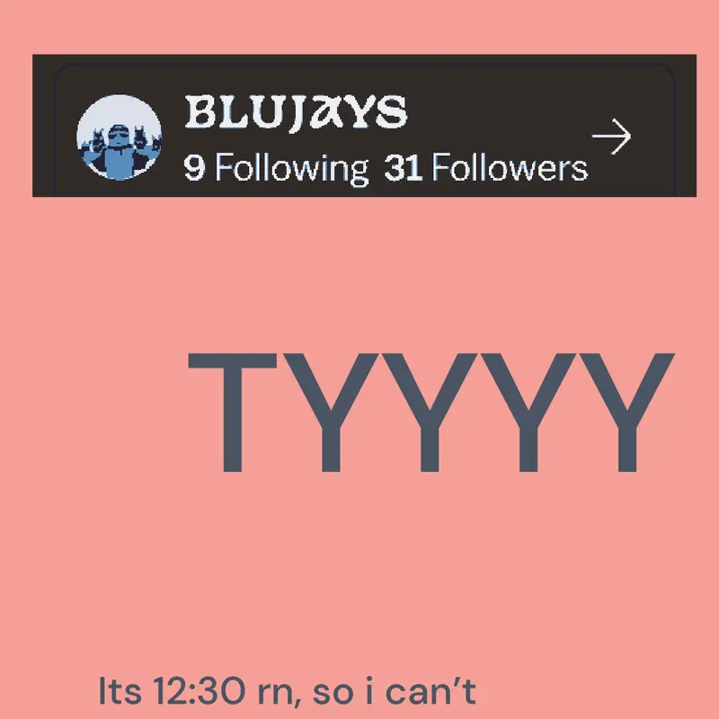 Game by @BLUJAYS