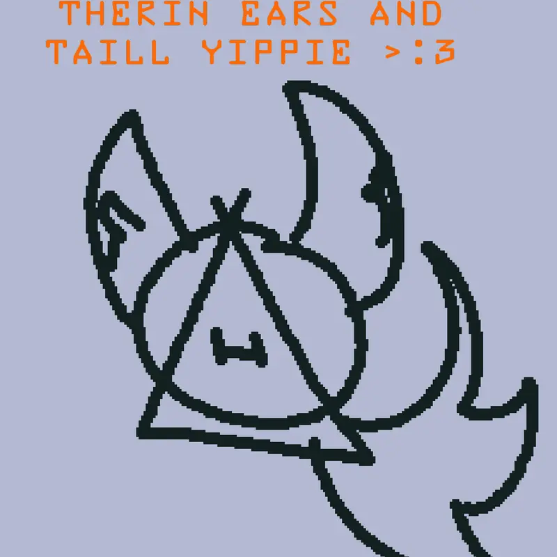 YIPPIE THERIAN TAILL AND EARS by @V1l0t_StarFace_only_yt