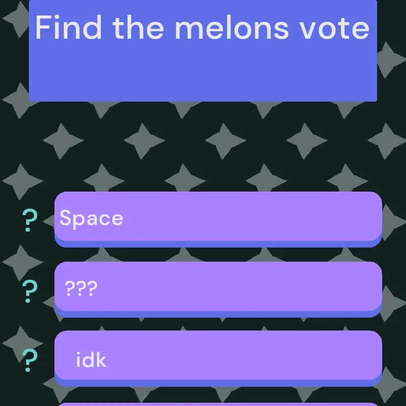 Find the melons vote by @ilovecats_2026