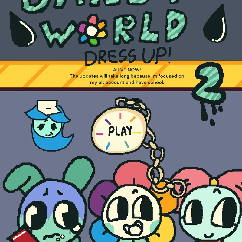 Dandy’s world dress up 2! by @StarButterFly-Berry