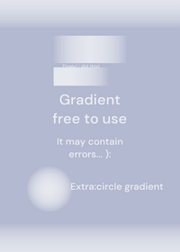 Gradient free to use