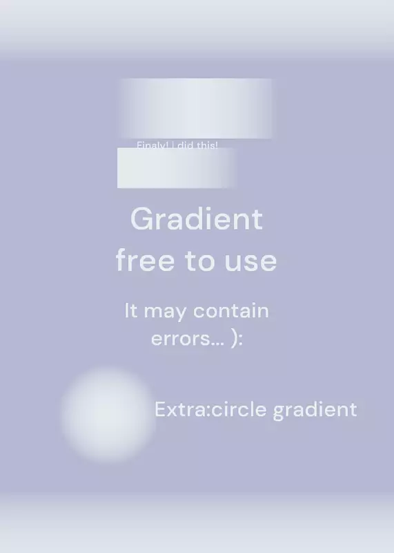 Gradient free to use by @Davidsito7778