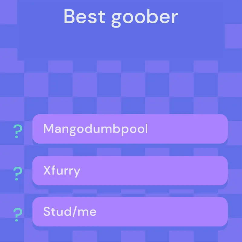 Game by @goober_stud