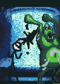 Monster destruction demo