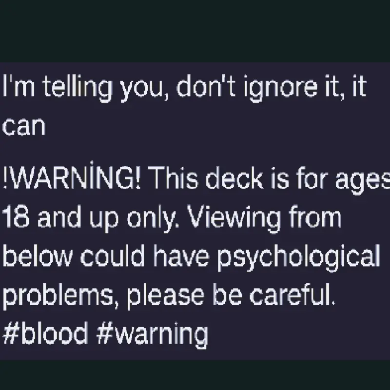 I'm telling you, don't ignore it, it can by @SeinyaChobie