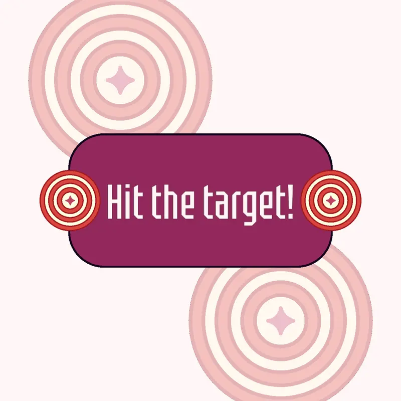 Hit the target! by @Y21Q1