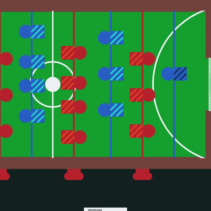 Foosball by @CakeTheWolf