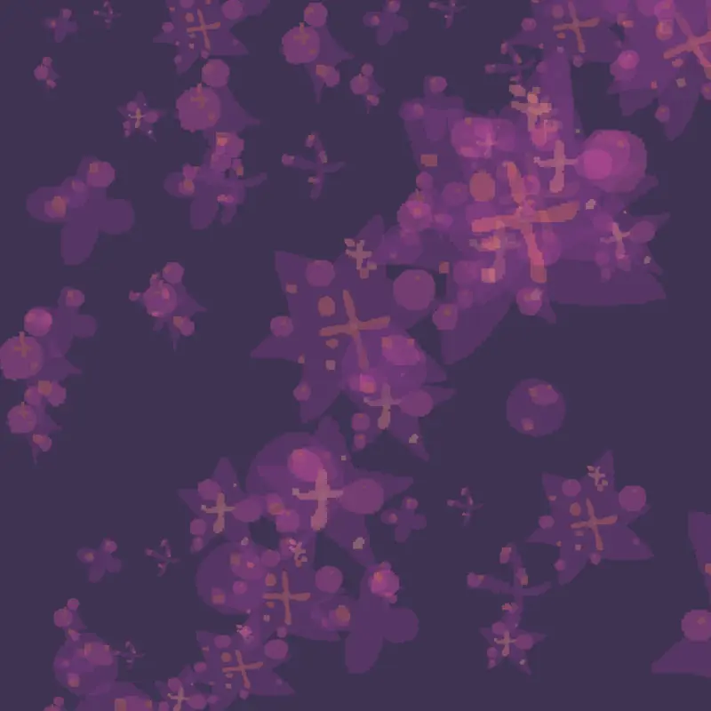 Fun but loud space stars by @iateshadowmilkcookie